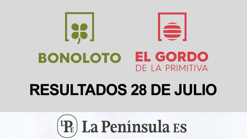 BonoLoto y El Gordo de la Primitiva: Resultados del sorteo del domingo, 28 de julio de 2024