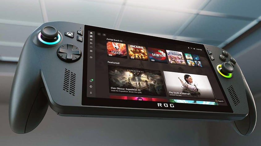 ROG Xbox Ally X, consola portátil de Microsoft.
