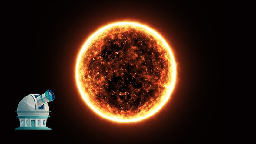 Científicos pueden observar una estrella en detalle que es 75 veces más grande que el Sol