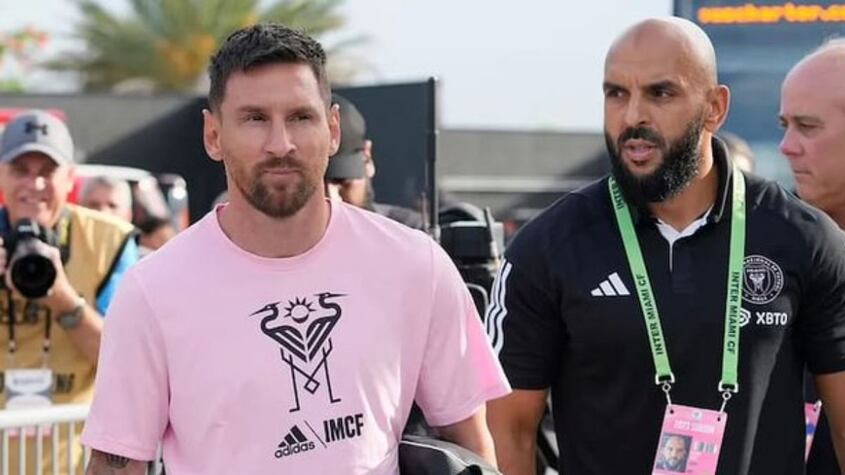 El guardaespaldas de Messi.