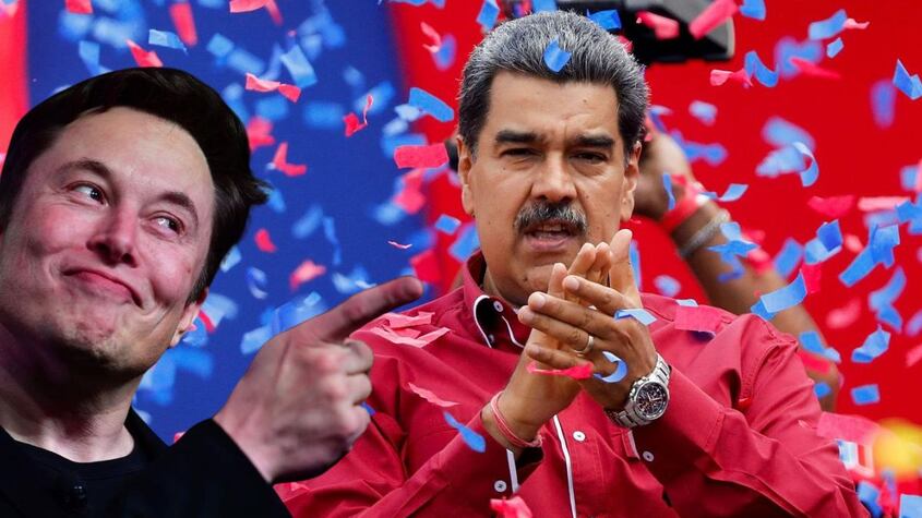 Elon Musk Vs Nicolás Maduro.