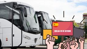 Huelga de transportes del 28 de octubre: fechas, horarios y autobuses afectados