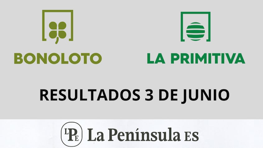 Bonoloto y La Primitiva: Resultados del sorteo del lunes, 3 de junio de 2024