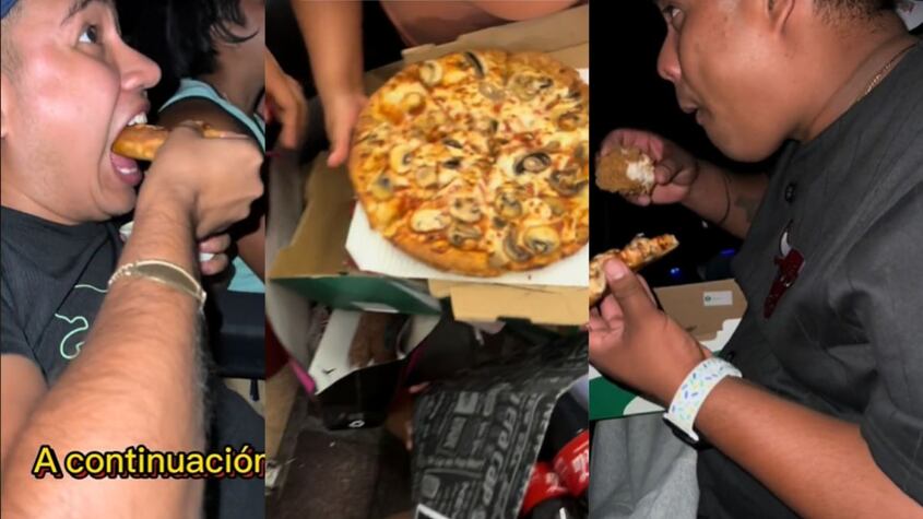 Familia ingresa al cine con grandes cantidades de comida, ¿se pasaron?