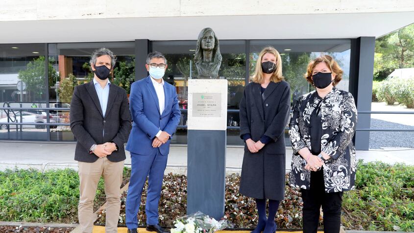 Caso Anabel Segura: ¿Cómo es y dónde se ubica el busto en su homenaje a 31 años de su asesinato?