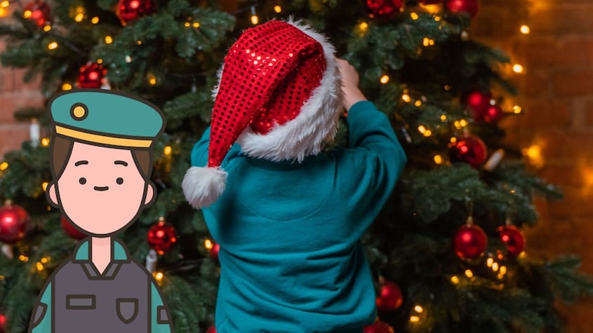 La Guardia Civil y la multa en Navidades