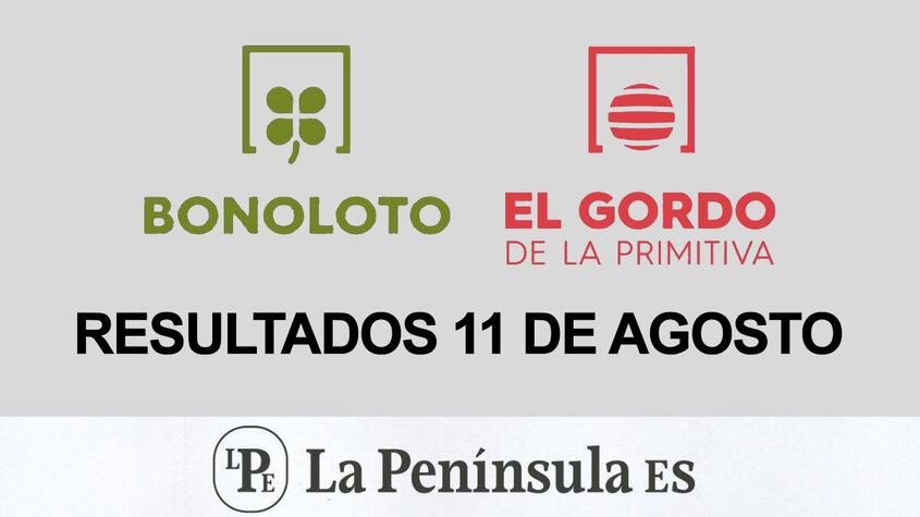 BonoLoto y El Gordo de la Primitiva: Resultados del sorteo del domingo 11 de agosto de 2024