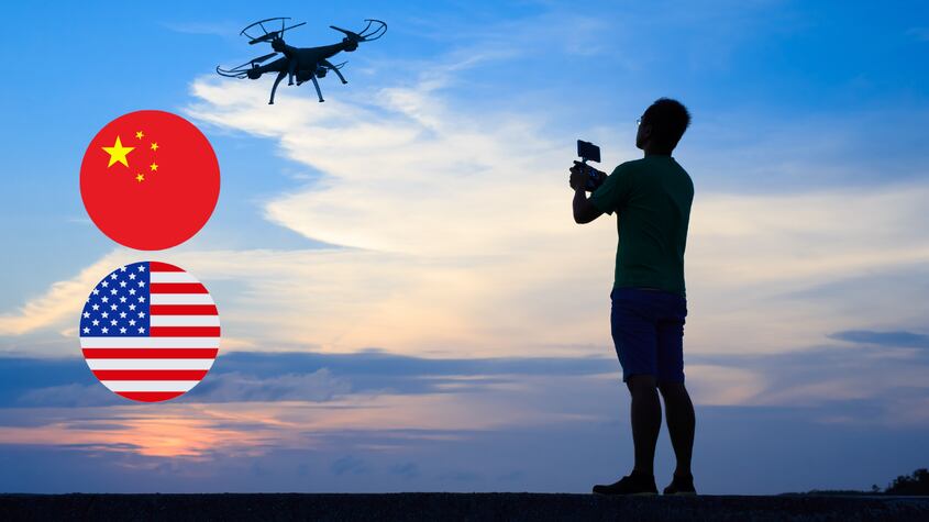 La puja por Taiwán entre China y Estados Unidos complica la fabricación de drones