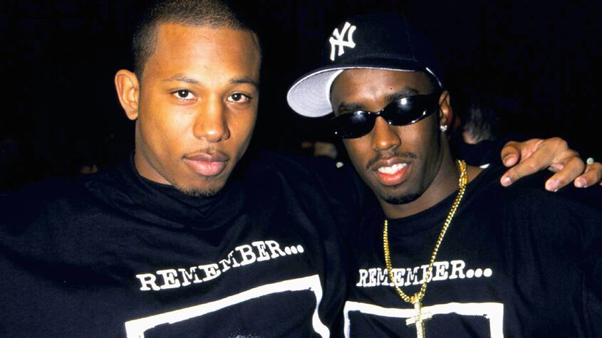 Shyne Barrow y Sean Combs (P. Diddy)