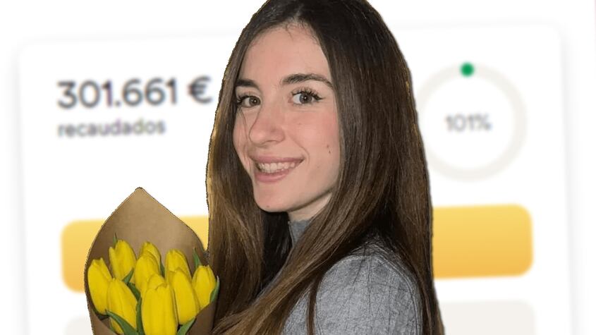 Ángela Agudo y su campaña en GoFundMe