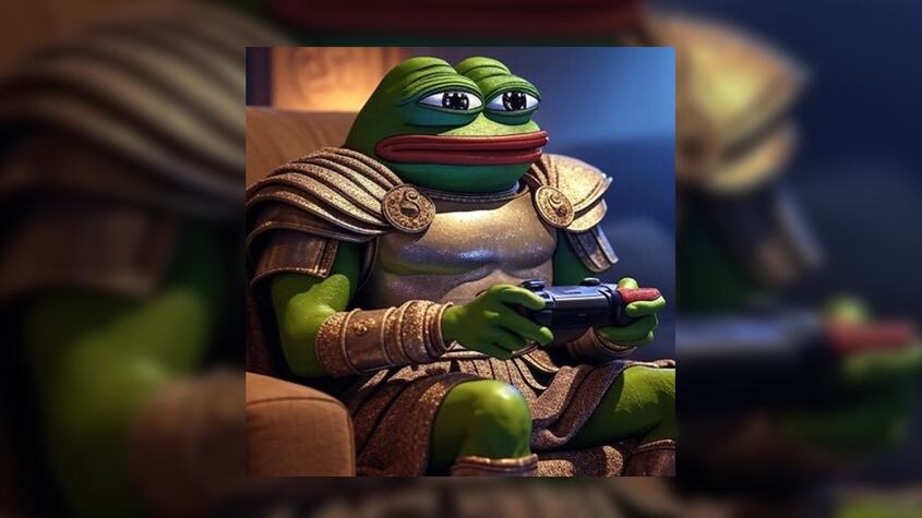 Pepe the frog, foto de perfil de Elon Musk en X