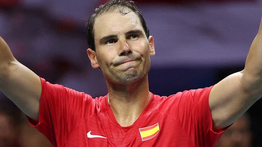 Rafael Nadal en la Copa Davis 2024