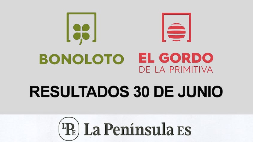Bonoloto y El Gordo de la Primitiva: Resultados del sorteo del domingo, 30 de junio de 2024