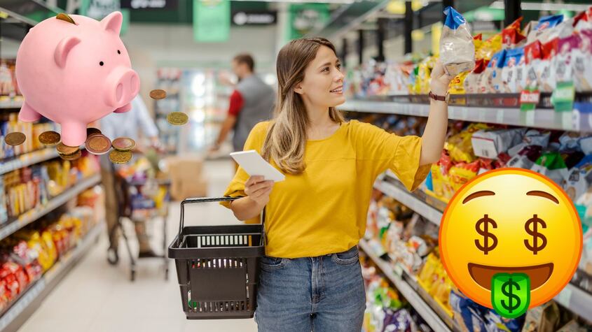 Con estos sencillos trucos puedes ahorrarte unos euros en los supermercados