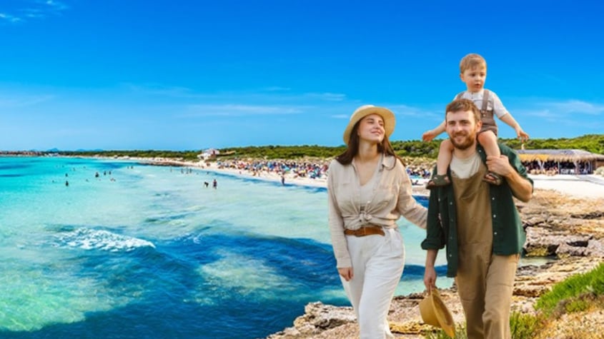 Esta es la hermosa playa española a solo 3 horas de Reino Unido que los británicos catalogan de paraíso caribeño