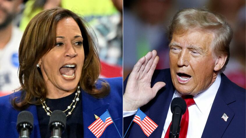 A tres días de las elecciones, Harris y Trump intensifican los cruces verbales