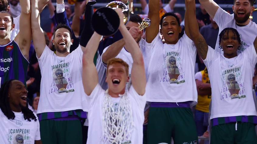 Club Baloncesto Málaga Unicaja, campeón de la Copa del Rey ACB 2025