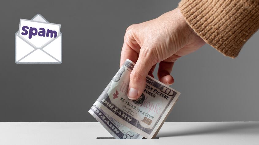 No era spam: Tiran un correo electrónico con una donación millonaria