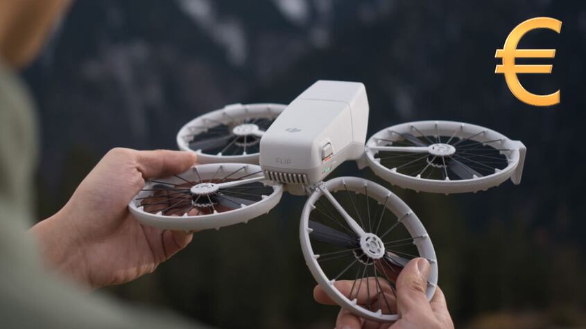 ¿Cuánto cuesta el DJI Flip? El nuevo dron plegable que quieres tener en tus manos