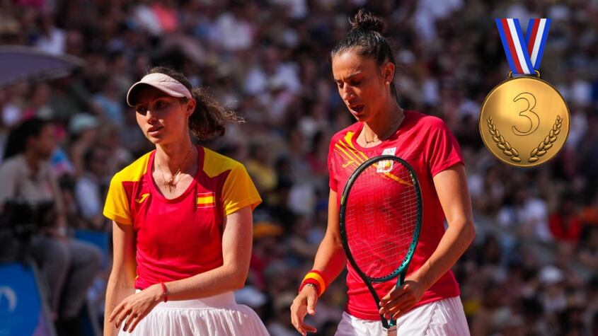 Tenis: Sara Sorribes y Cristina Bucsa logran la medalla de bronce en dobles