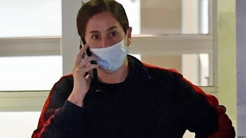 Anabel Pantoja en el Hospital Materno Infantil de Gran Canaria