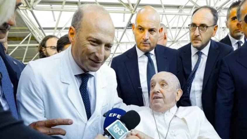 El médico del Papa Francisco