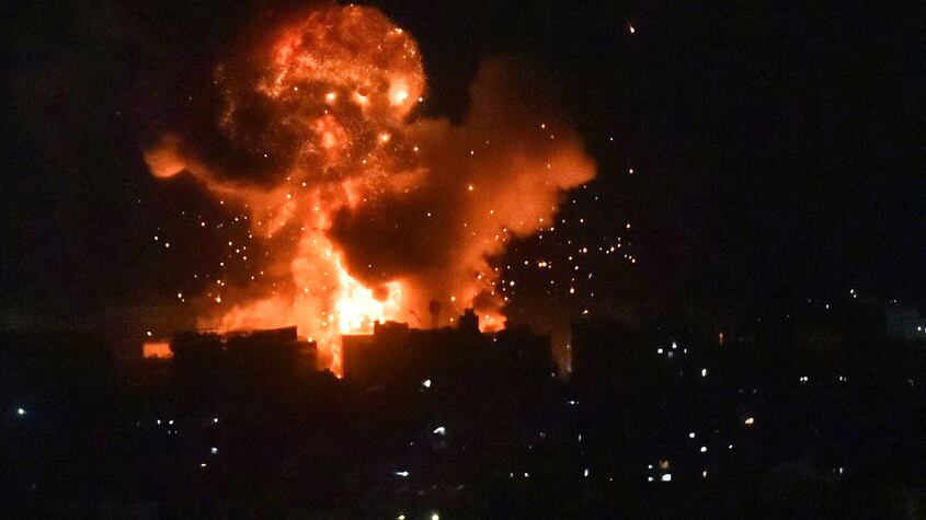 Bombardeos en Beirut a manos de Israel