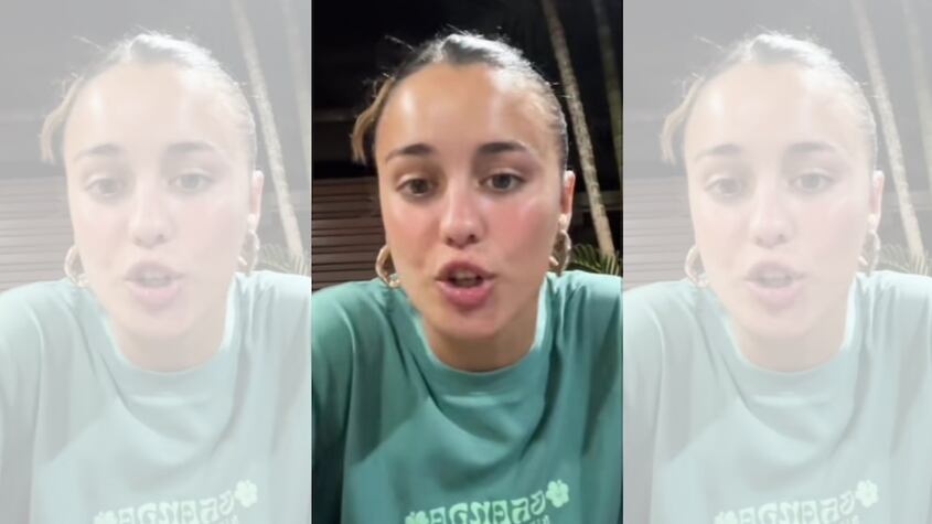 Influencer española que reside en Australia quedó paralizada con este hallazgo entre ambos países