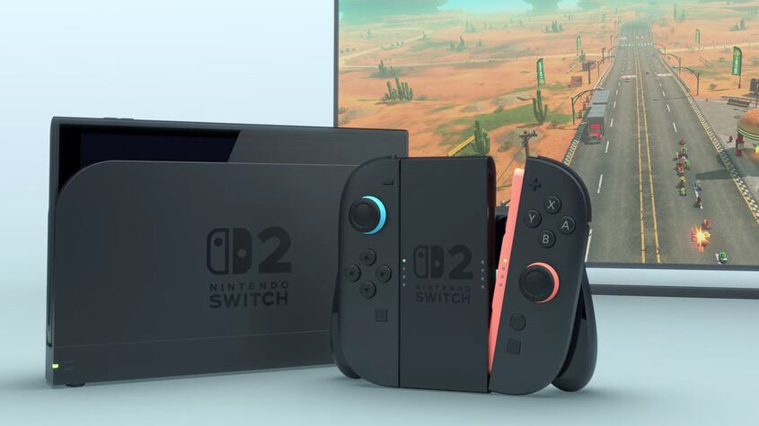 Imagen oficial de Nintendo Switch 2