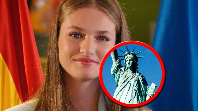 Princesa Leonor de Borbón en Nueva York.