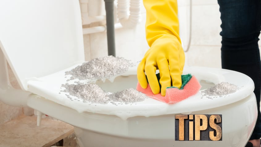 El sarro en el inodoro es cosa del pasado: este es el truco furor que lo deja impecable