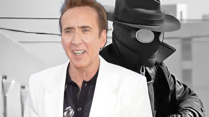 Nicolas Cage en Spider-Noir (Spider-Man Noir)