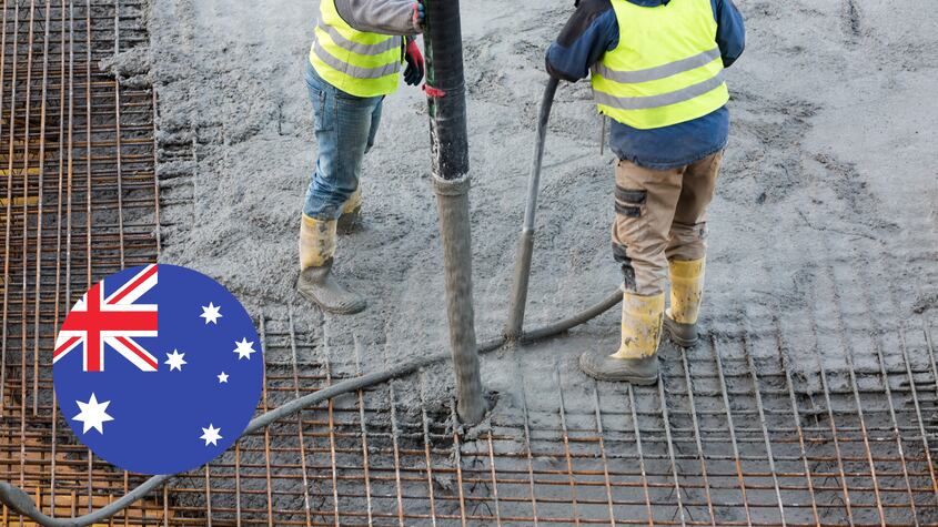 El futuro de la construcción de la mano del hormigón hecho con alfombras