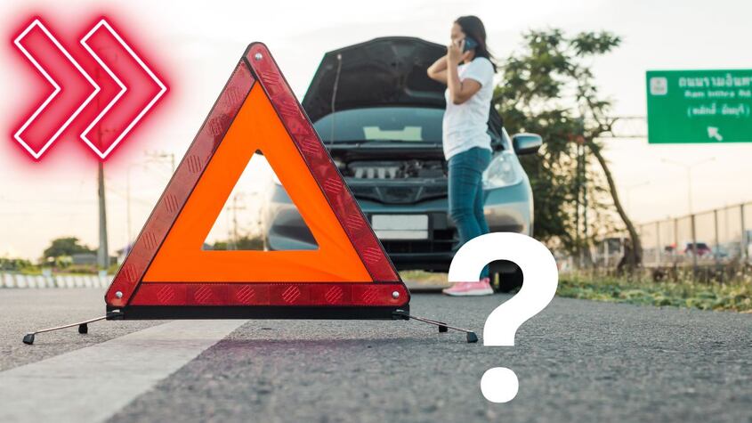 ¿Por qué elemento serán reemplazados los triángulos balizas en los coches?