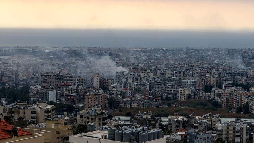 Beirut (El Líbano) tras los bombardeos del Ejército de Israel