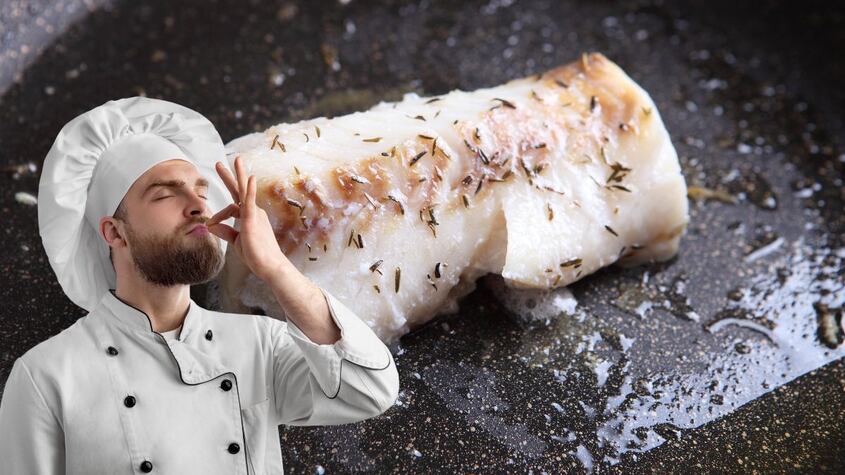 Pescado pegado a la sartén