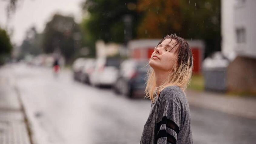 Olor a lluvia.