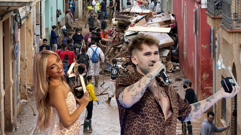 La entrega de Los 40 Music Awards 2024 estuvieron atravesados por el drama de la DANA