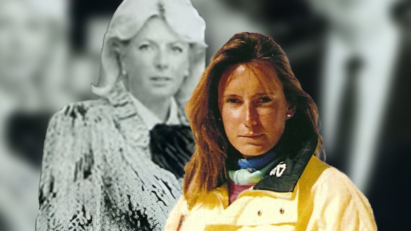 Anabel Segura y su madre (Sigrid Anna Folles Mrowzewski)