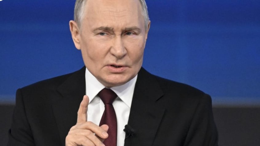 Vladímir Putin, presidente de Rusia,
