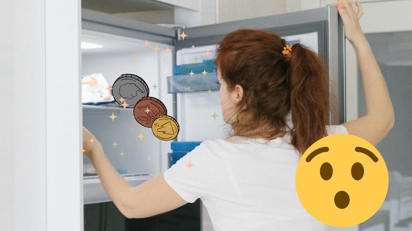 No creerás la razón por la que la gente coloca una moneda en su congelador