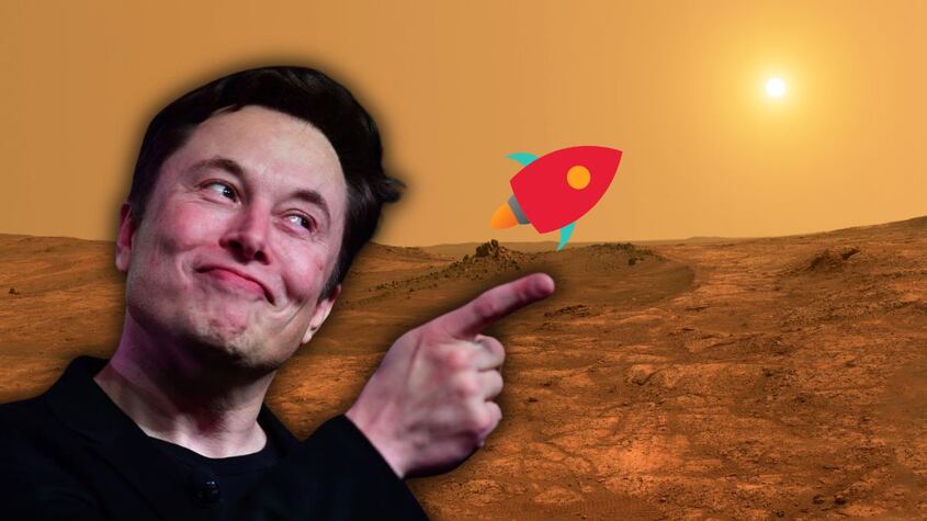 Elon Musk Marte.