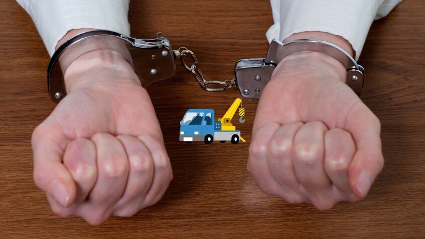 Detenido por estafa de grúa