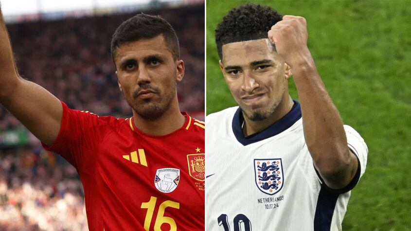 ¿Cuál es el salario anual de Rodri y Bellingham, las figuras de España e Inglaterra?