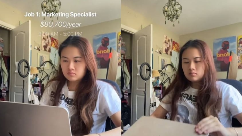 La impactante historia de una joven de 24 años que se desvive trabajando para retirarse a los 30
