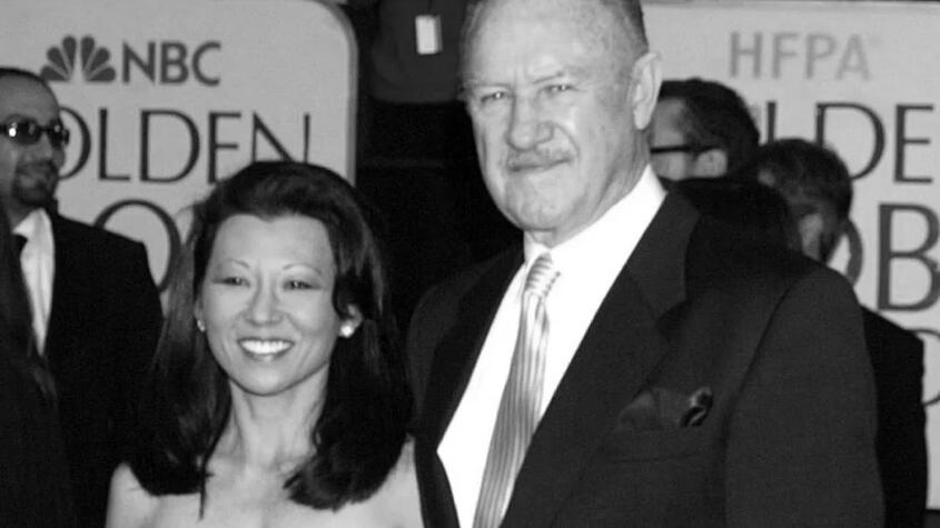 Gene Hackman y Betsy Arakawa