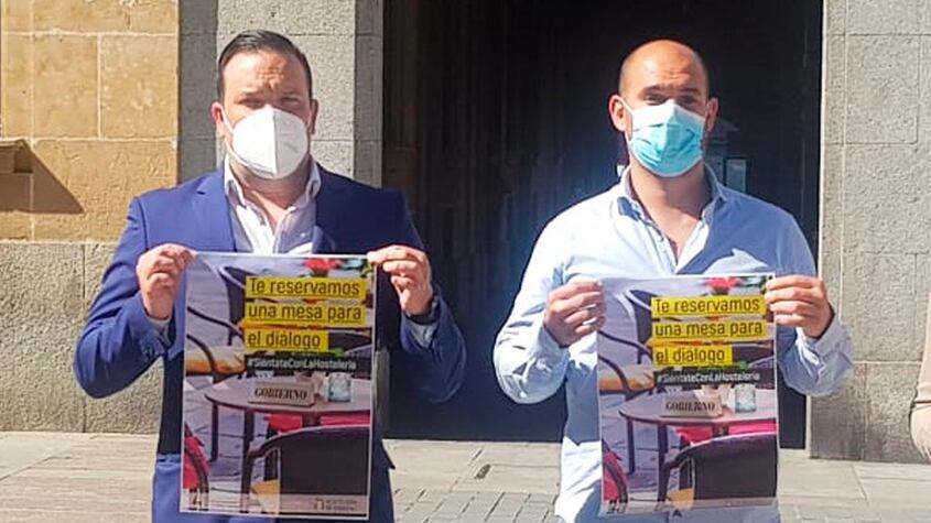 Jorge Carlos Moro y Fernando Curto en 2020