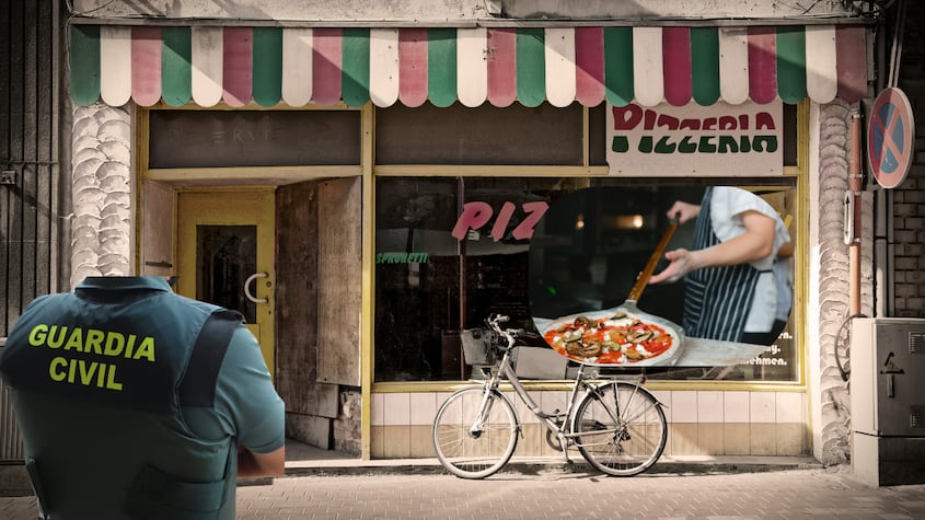 Pizzeria utilizaba su servicio de delivery para distribuir cocaína