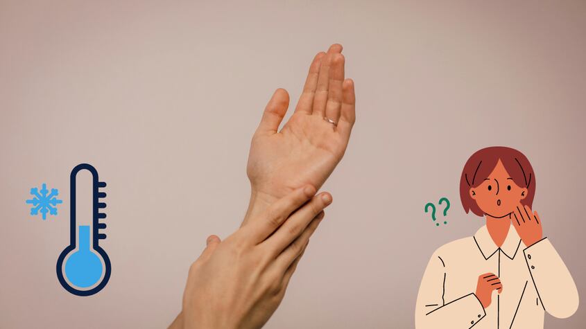 El significado de tener manos frías para la salud