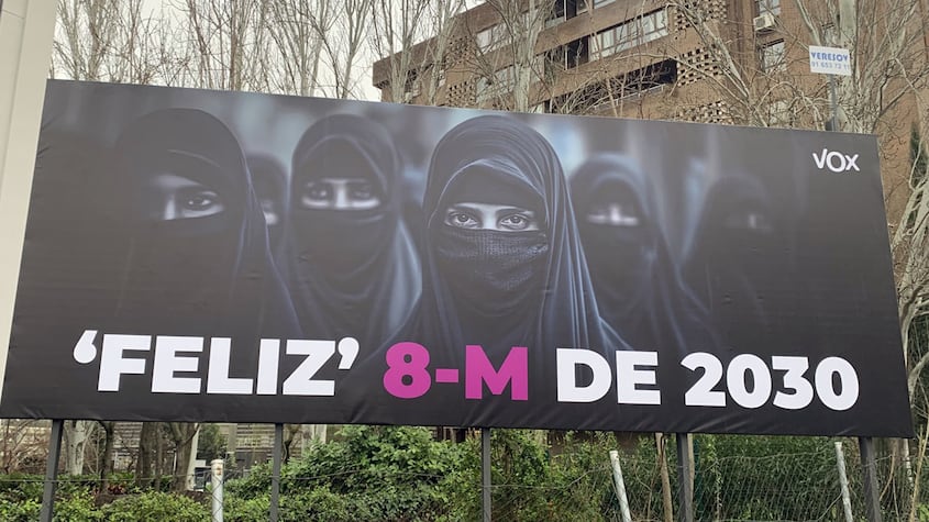 Campaña del 8M de VOX